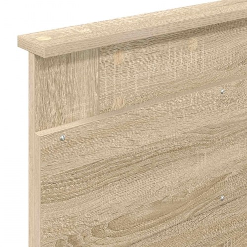 Sengestel med hovedgærde Sonoma 90 x 190 cm Massiv fyrretræ