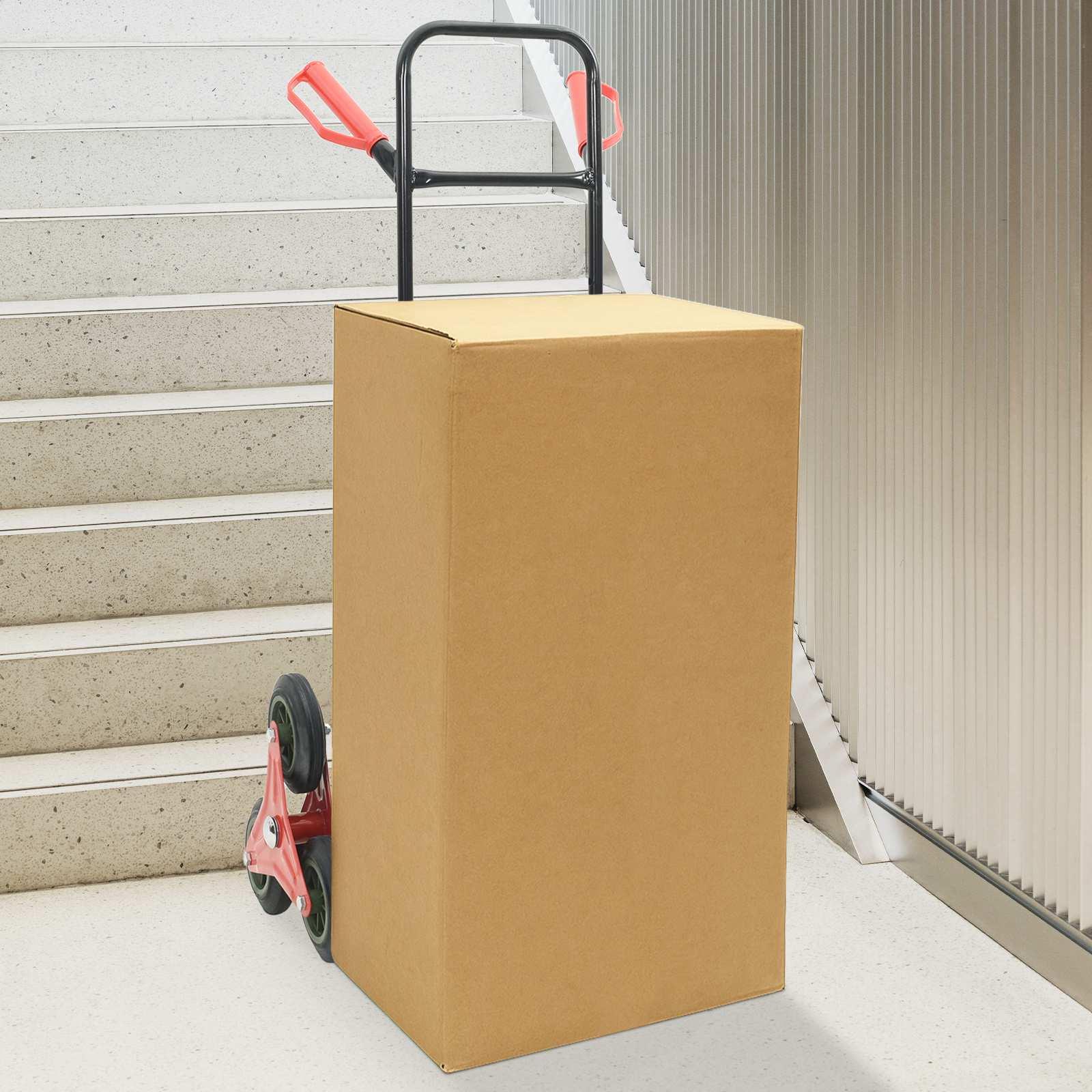 Håndvogn Sort og rød 64,5 x 49,5 x 114 cm Stål billede