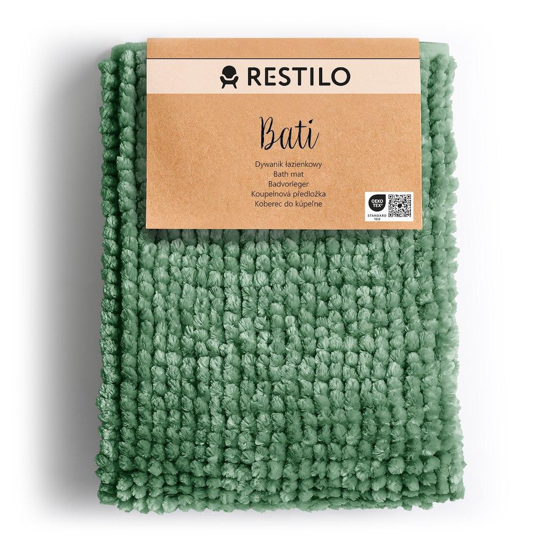 Bademåtte 70×120 cm - Restilo Bati, grøn billede