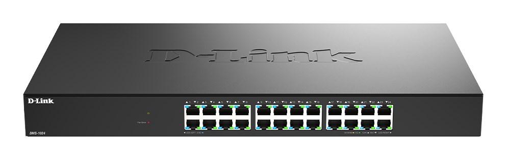 Netværksswitch D-Link 24-port 2,5G Multi‑Gigabit (Unmanaged) billede