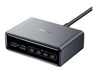 Oplader med flere porte Anker Prime 200 W - 4x USB-C + 2x USB-A