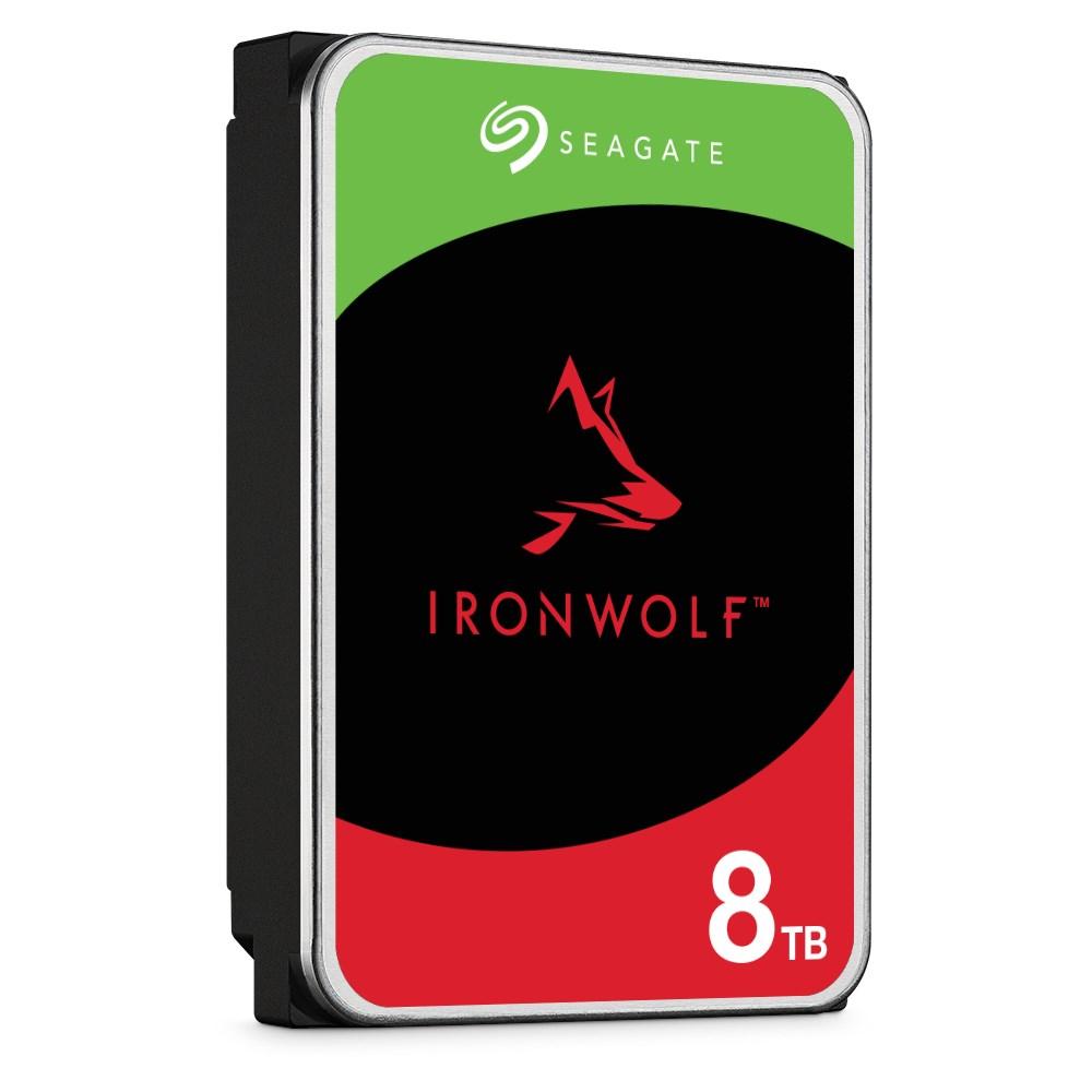 Harddisk 3,5" Seagate IronWolf 8 TB SATA III 5400 RPM 256 MB billede