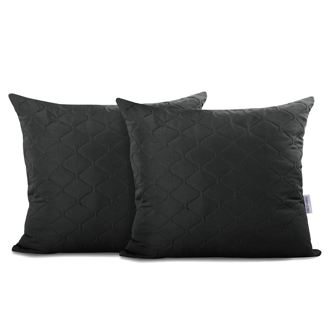 Pudebetræk 50×60 cm DecoKing AXEL - sort billede