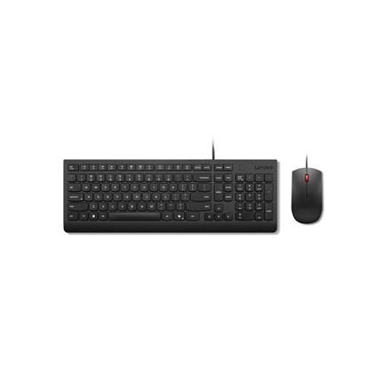 Tastatur med mus - Lenovo Essential, kablet sæt billede