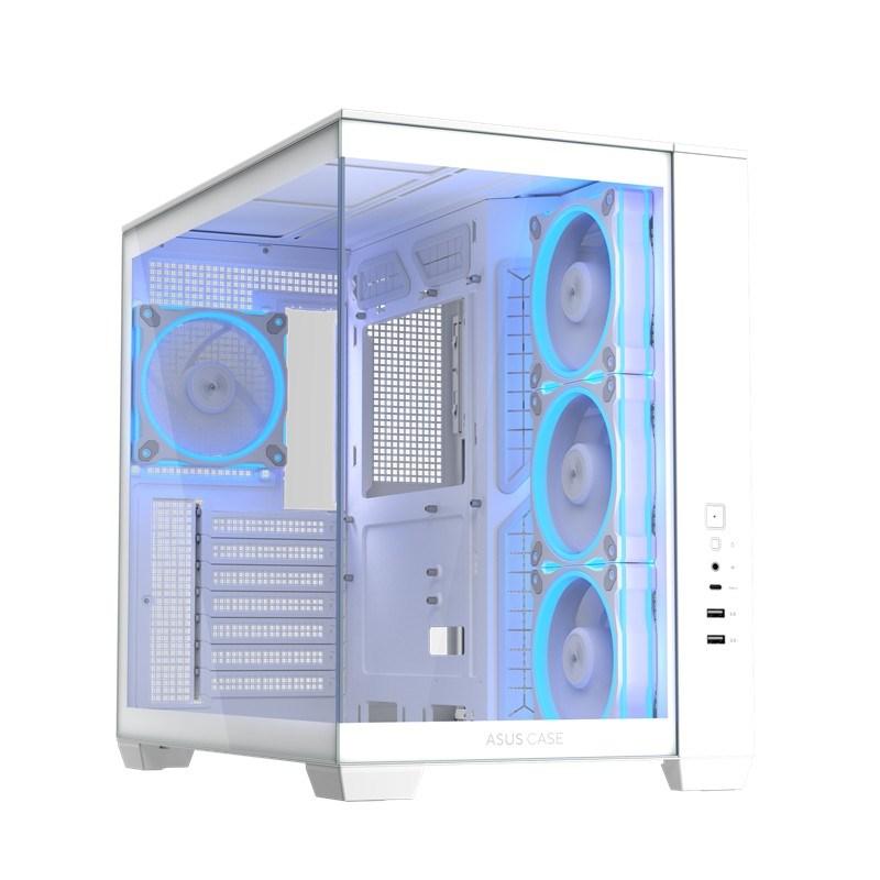 PC kabinet ASUS A32 Plus TG ARGB - hvid billede