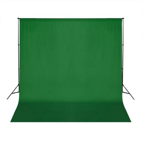 Fotostudiesæt med softbox-lamper + baggrund og reflektor
