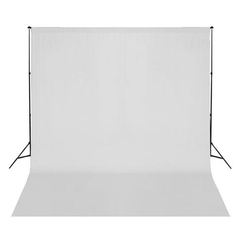 Fotostudiesæt med softbox-lamper + baggrund og reflektor