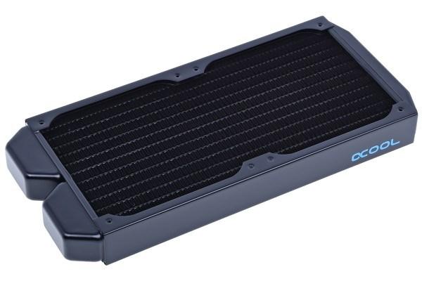 Vandradiator til PC vandkøling - Alphacool, sort, 30 mm billede