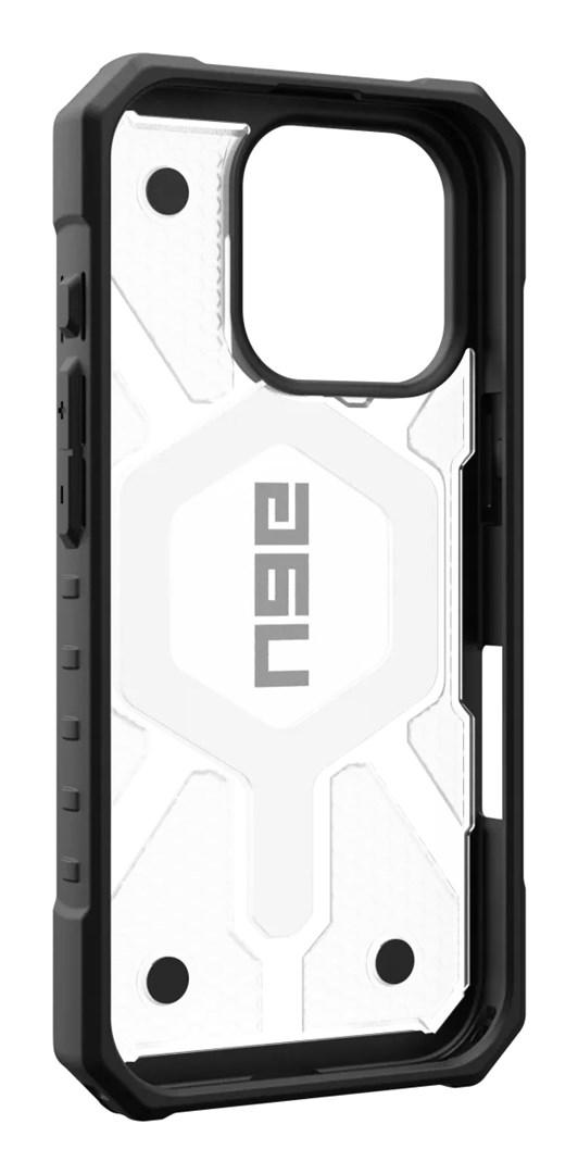 Mobilcover Urban Armor Gear - iPhone (6,3") MagSafe, sort/grå/hvid billede