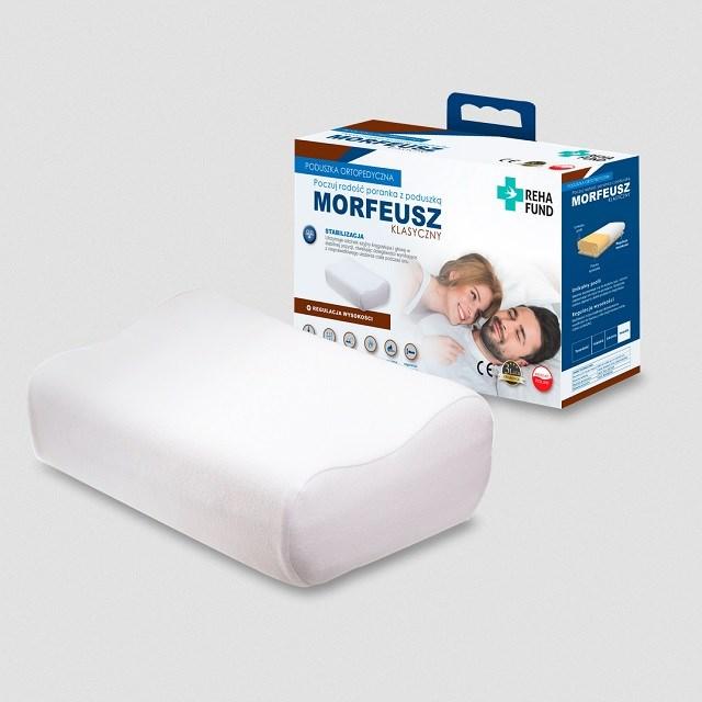 Ergonomisk hovedpude REHA FUND Morfeusz Classic 660 – hvid billede