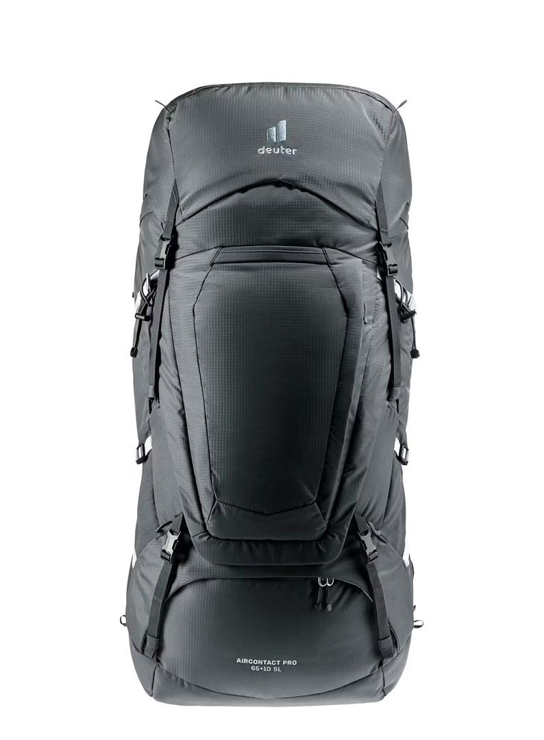 Vandrerygsæk Deuter Aircontact Pro 65+10 SL - grafit, dame billede