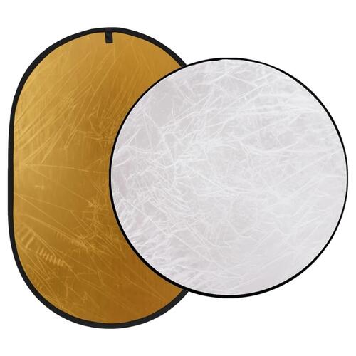Fotostudiesæt med softbox-lamper, baggrund og reflektor