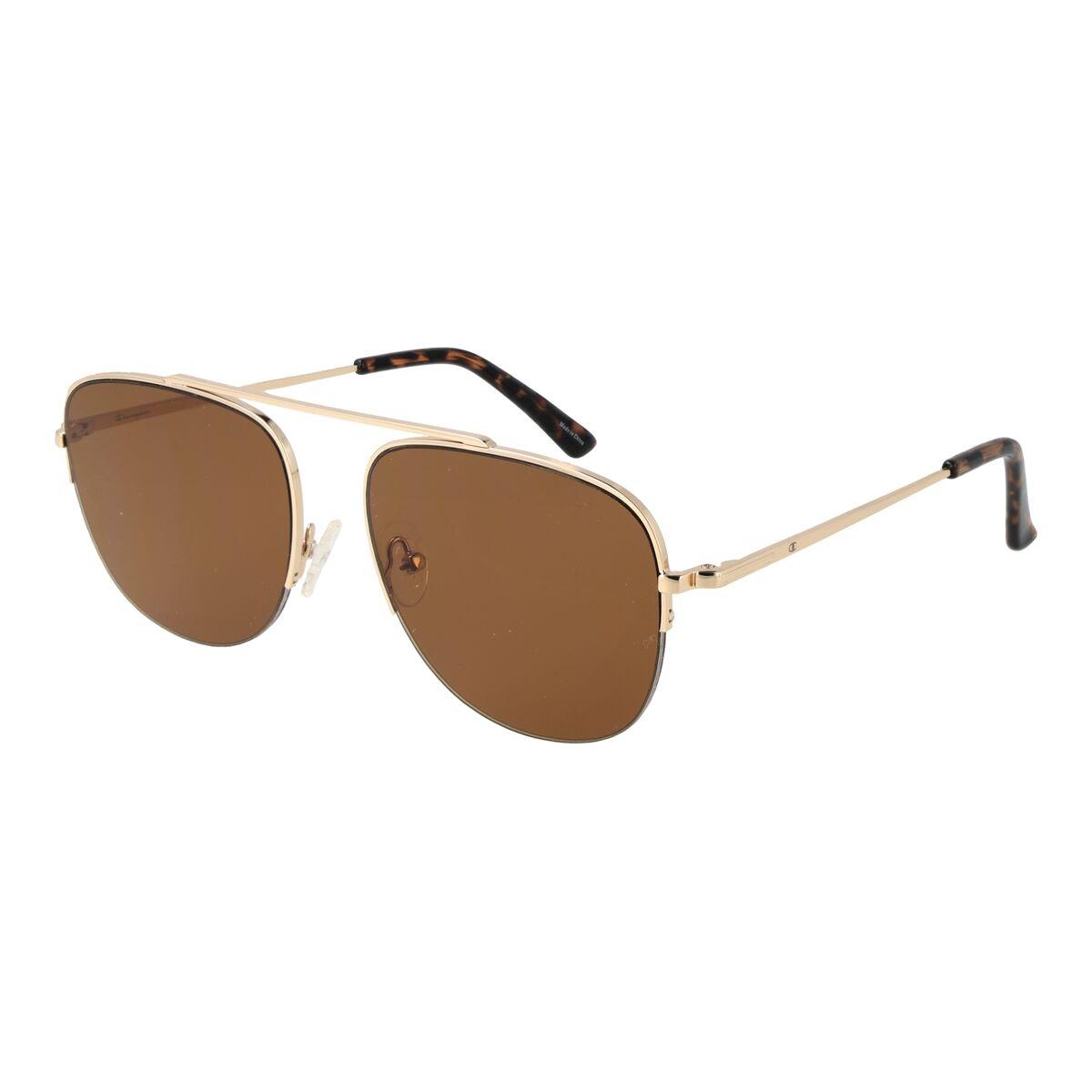 Solbriller til mænd Champion CU5151 58C01 - aviator med brune glas billede