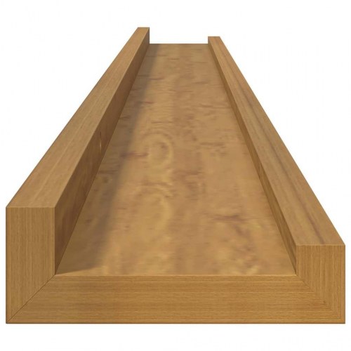 Væghylder 2 stk. - beige 100 x 9 x 3 cm