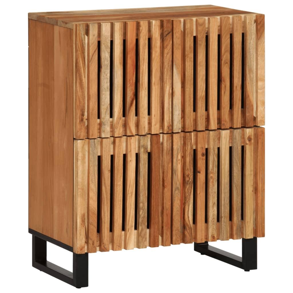 Skænk 60x34x75 cm massivt akacietræ billede