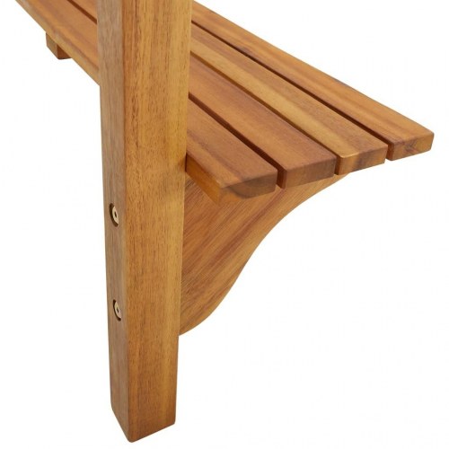 Altanbord 90x37x122,5 cm massivt akacietræ