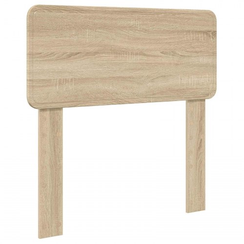 Sengestel med hovedgærde Sonoma-eg 90 x 190 cm
