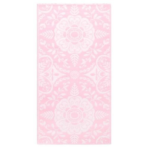 Udendørstæppe 120x180 cm PP pink