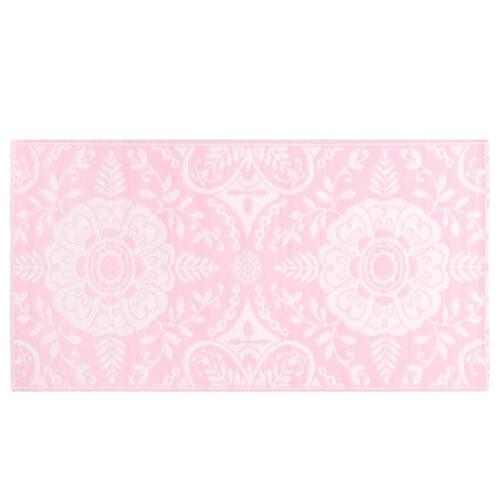 Udendørstæppe 120x180 cm PP pink