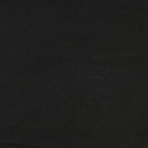 Kontinentalseng med madras 100x220 cm fløjl sort