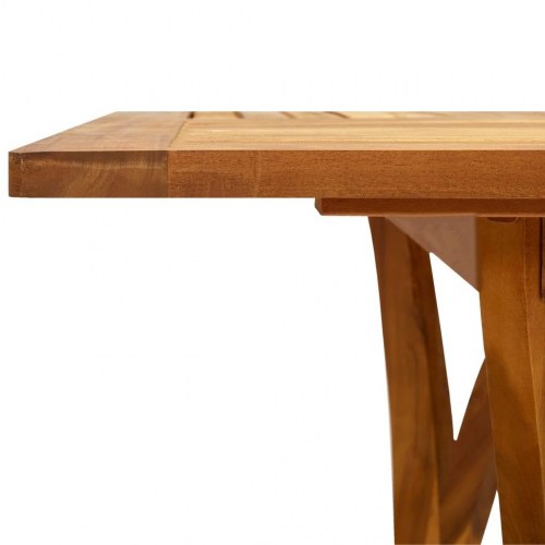 Havebord i massivt akacietræ 150 × 90 × 75 cm - olieret