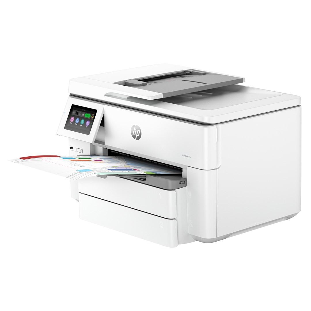 Blækprinter HP OfficeJet Pro 9730e trådløs All‑in‑One med farve, tosidet print, Instant Ink billede