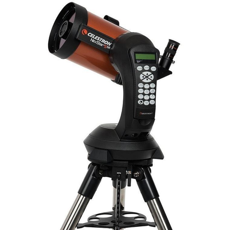 Teleskop Celestron NexStar 5SE katadioptrisk - sort/orange billede
