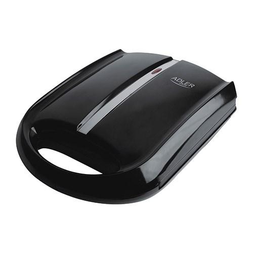 Vaffel- og småkagetoaster Adler AD 3039b - sort (24 stk.)