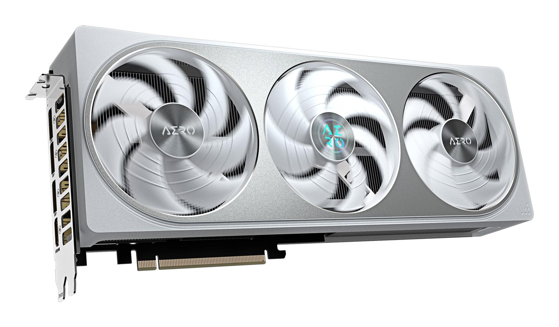 Grafikkort Gigabyte GeForce RTX 5070 AERO OC 12G - 12 GB GDDR7, PCIe 5.0