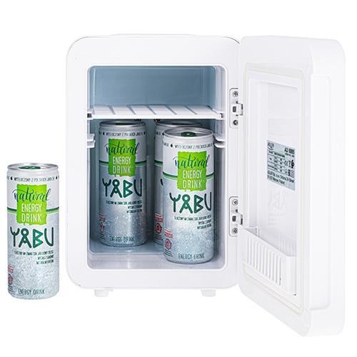 Mini køleskab 4 liter - Adler AD 8085 med spejldør, hvid