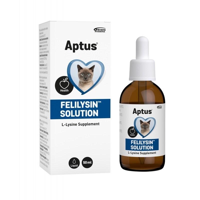 Kosttilskud til kat – Aptus Felilysin Solution 50 ml billede