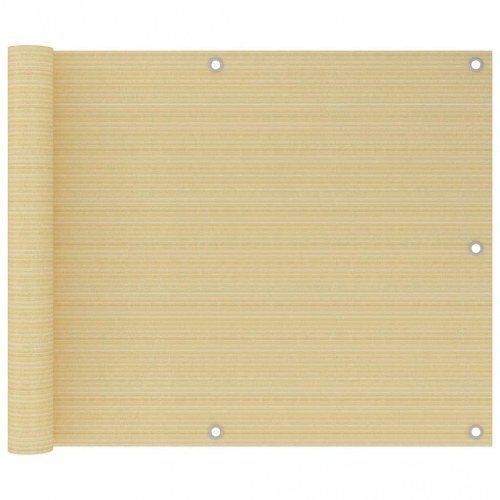 Altanafskærmning 75x300 cm HDPE beige