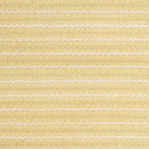 Altanafskærmning 75x500 cm HDPE beige