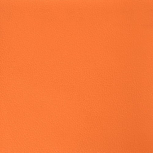 Gamingstol med fodstøtte i kunstlæder - sort/orange