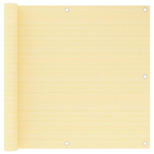 Altanafskærmning 90x400 cm HDPE beige
