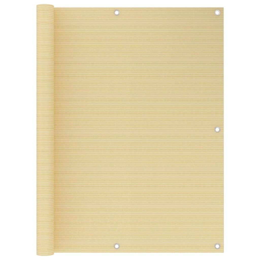 Altanafskærmning 120x400 cm HDPE beige