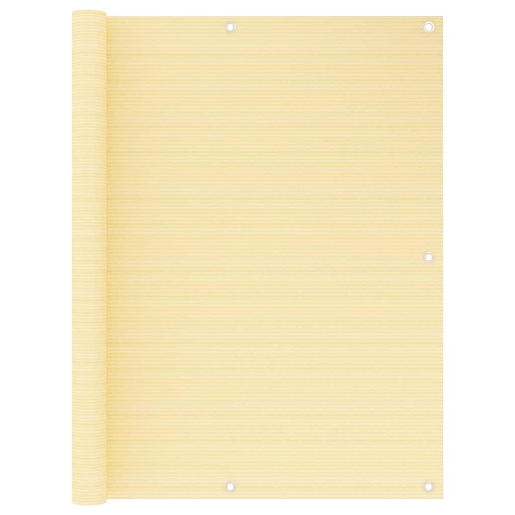 Altanafskærmning 120x500 cm HDPE beige