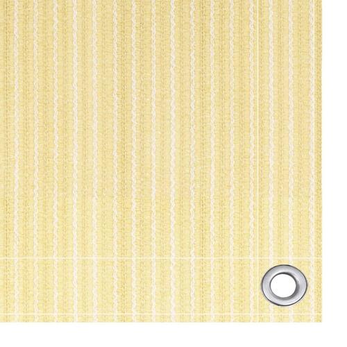 Altanafskærmning 120x500 cm HDPE beige