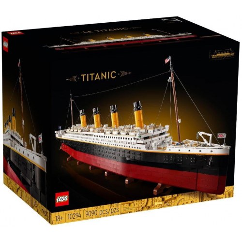 LEGO skib - LEGO Icons Titanic 10294 (9090 klodser)