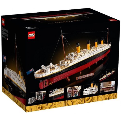 LEGO skib - LEGO Icons Titanic 10294 (9090 klodser)