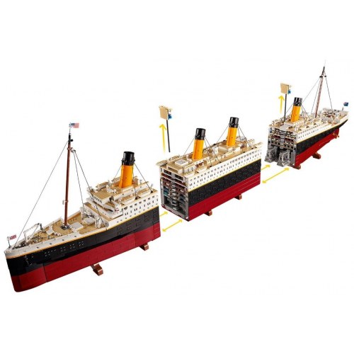 LEGO skib - LEGO Icons Titanic 10294 (9090 klodser)