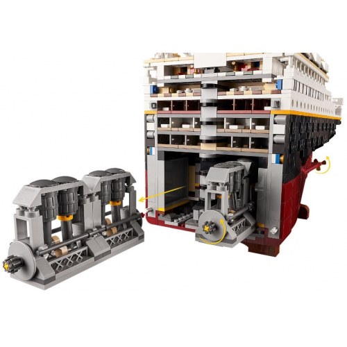 LEGO skib - LEGO Icons Titanic 10294 (9090 klodser)