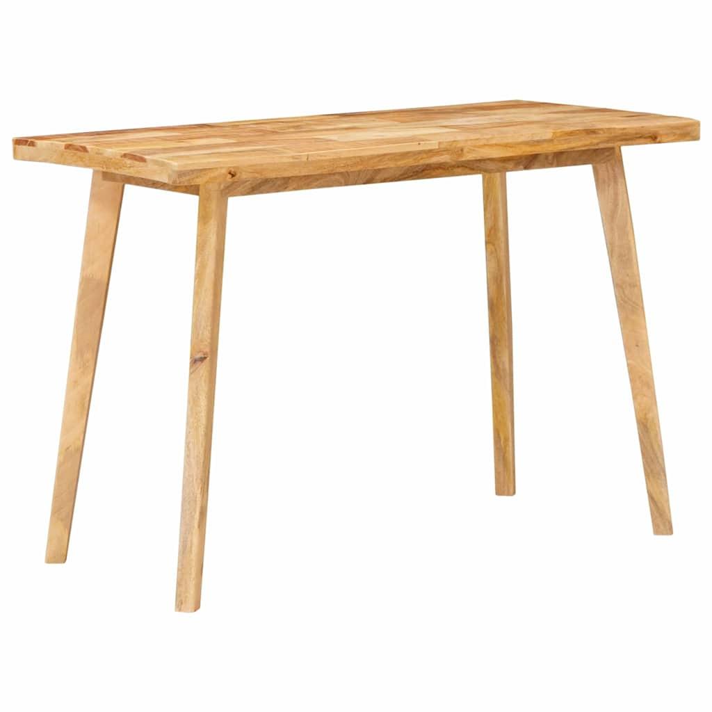Spisebord Naturfarvet 100 x 55 x 75 cm Massivt mangotræ billede