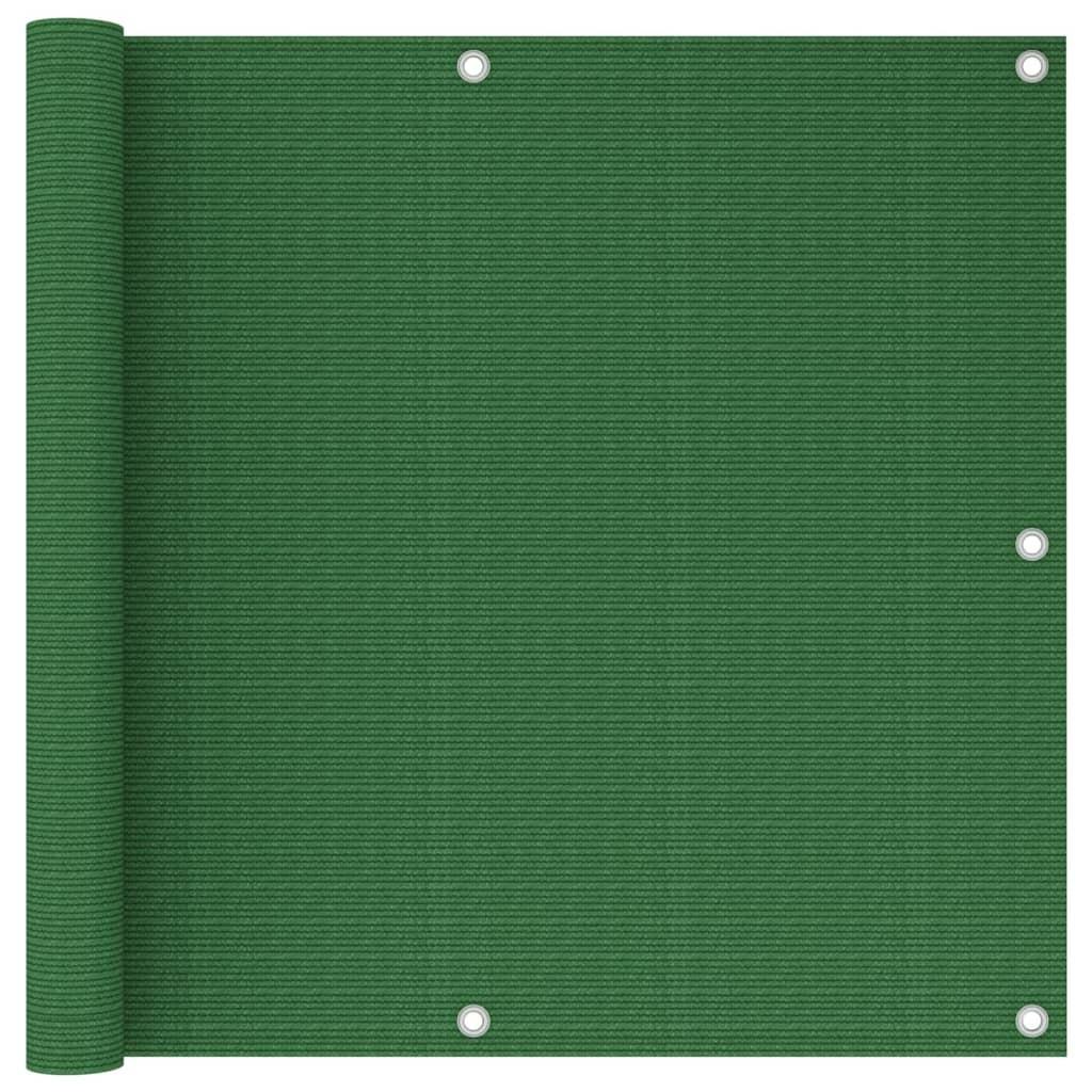 Altanafskærmning 90x500 cm HDPE lysegrøn