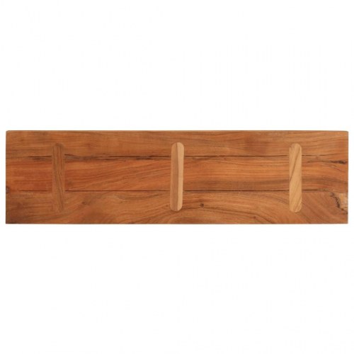 Bordplade 110x30x3,8 cm rektangulær massivt akacietræ