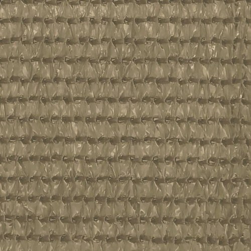 Altanafskærmning 75 × 300 cm i HDPE - gråbrun privatlivsskærm