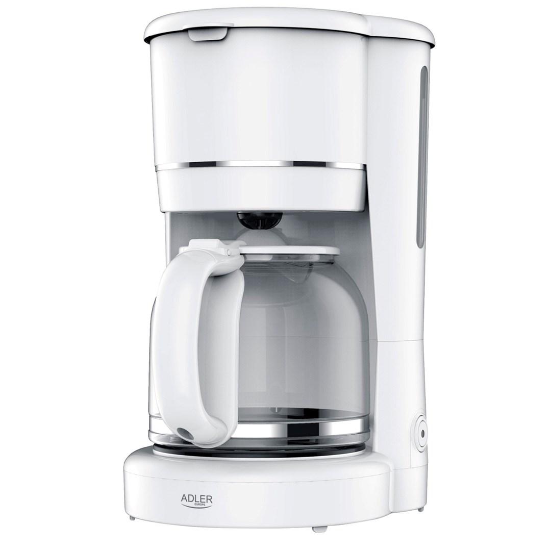 Adler AD 4383 Filterkaffemaskine - 1.5L, 12 Kopper, 900W - Hvid
