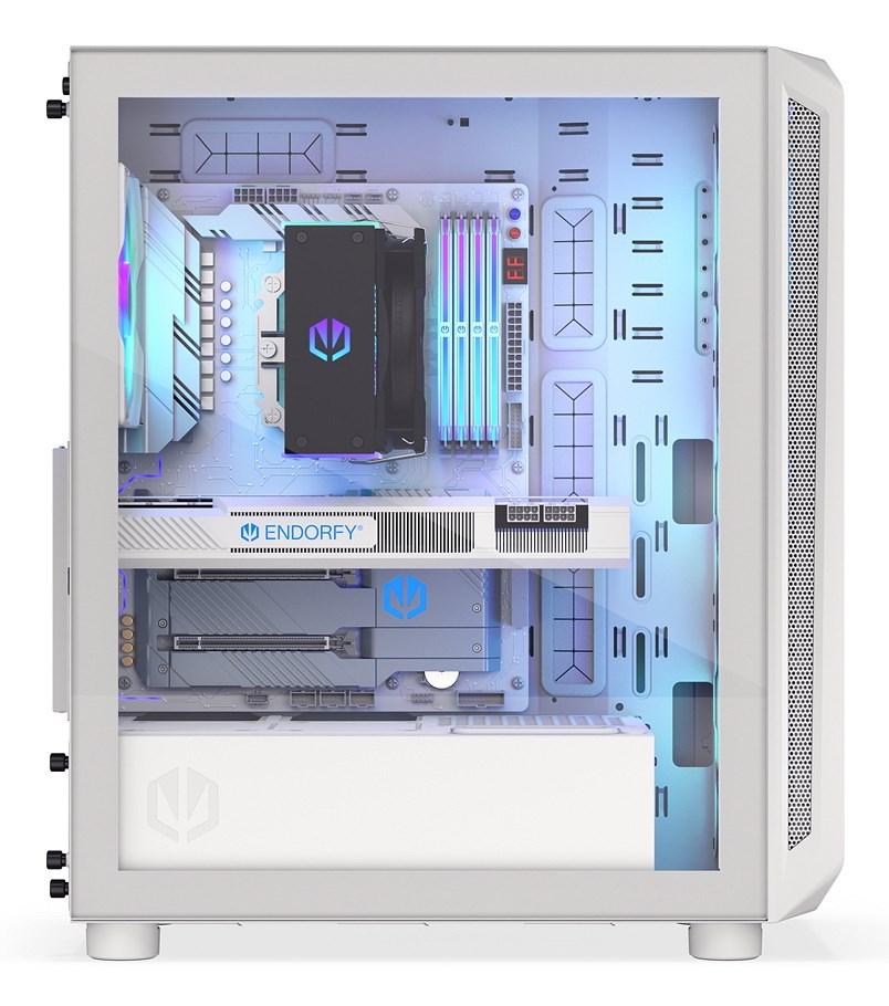 PC kabinet ENDORFY ARX 500 ARGB hvid Midi Tower billede