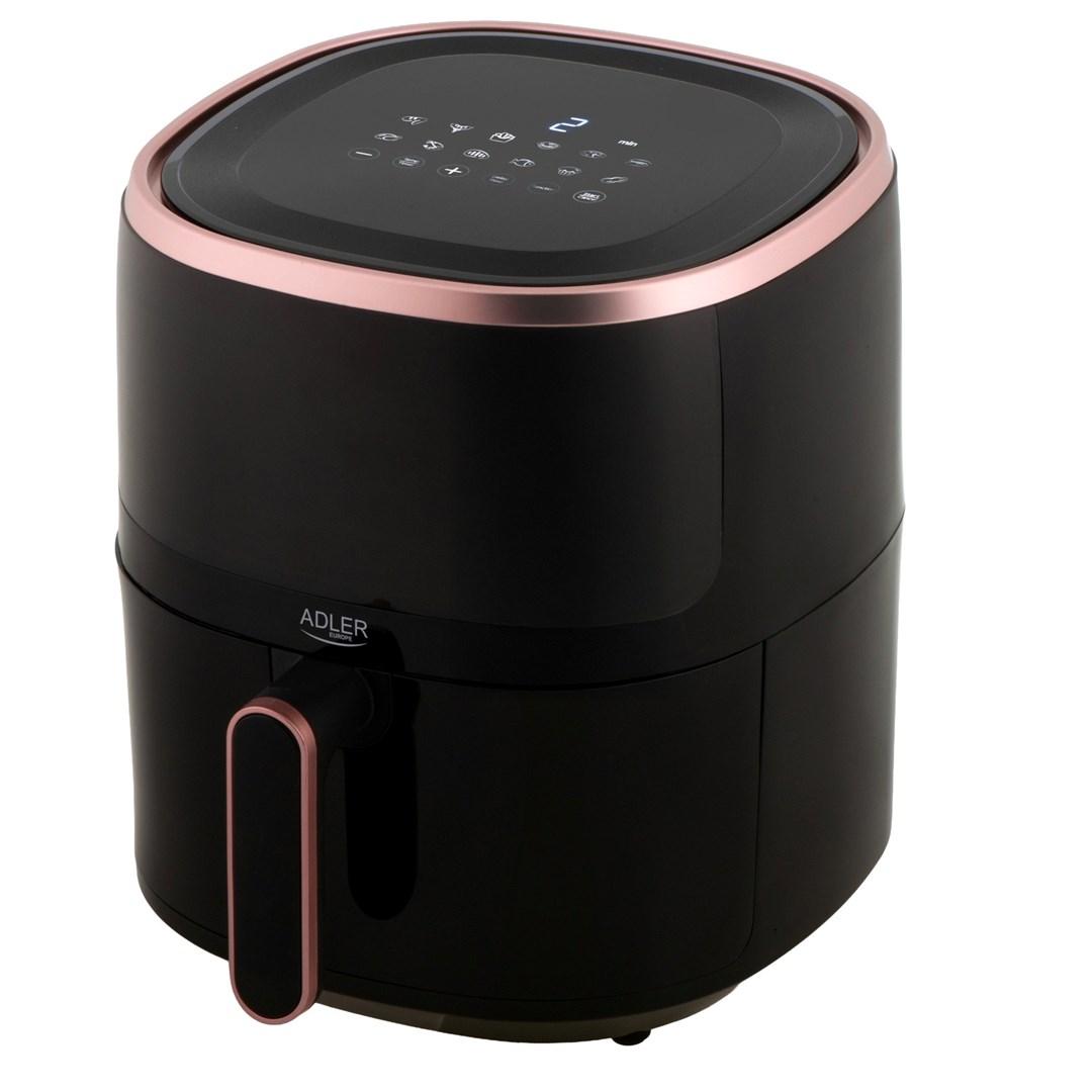 Airfryer Adler AD 6322 - 5,0 l - sort/rosa billede
