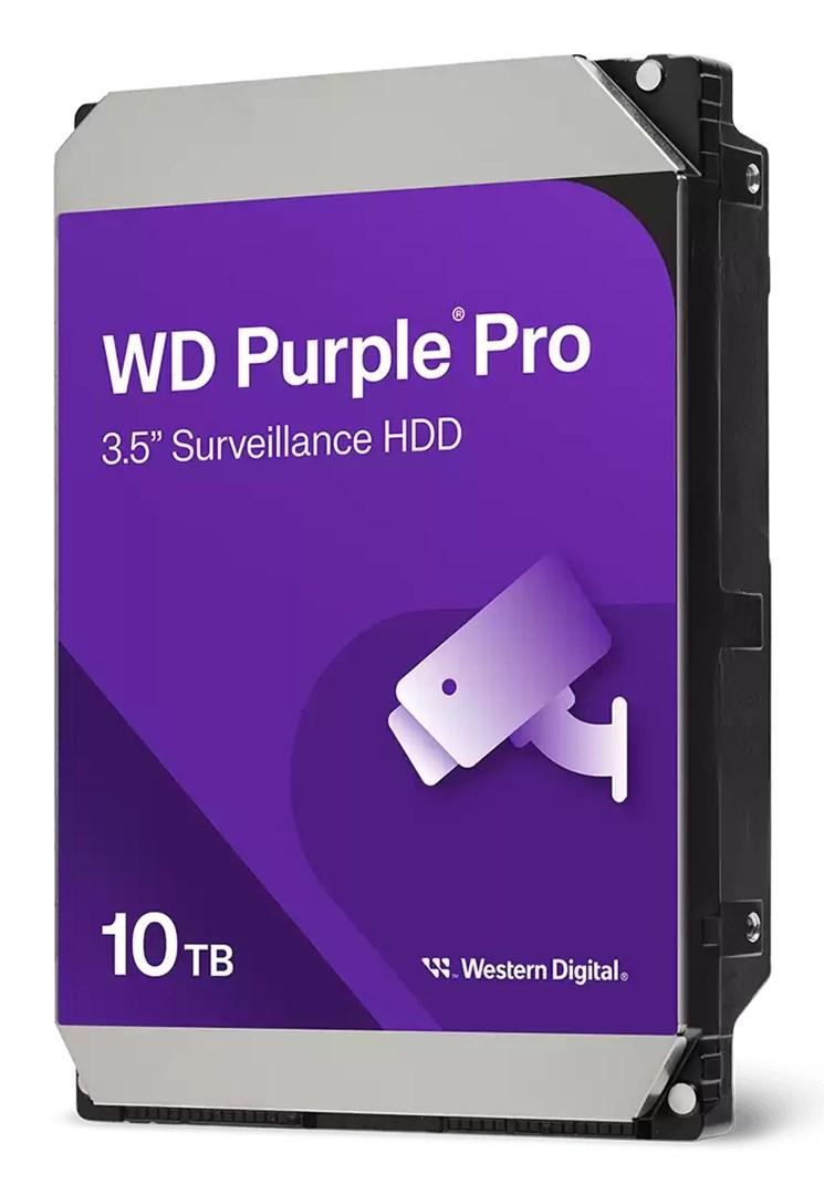 Harddisk 3,5" WD Purple Pro 10 TB SATA - 7200 rpm, 512 MB cache